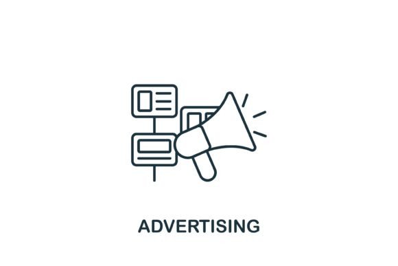 Advertising Icon: A Versatile Graphic Design Asset for Modern Branding