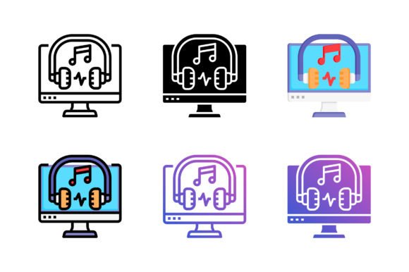 Audio Music Icon: A Versatile Graphic Design Asset for Content Publishing