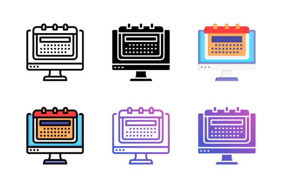 Calendar Icon: A Versatile Graphic Design Asset for Creative Projects