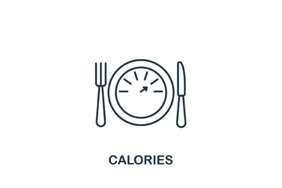 Calories Icon: A Versatile Graphic Design Asset for Modern Content Publishing