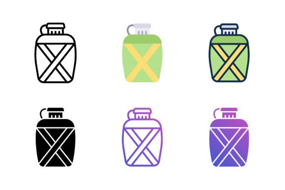 Canteen Bottle Icon: A Designer’s Honest Take for Real Embroidery Projects