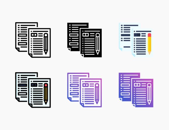 Exam Icon: A Versatile Graphic Design Asset for Local Business Branding