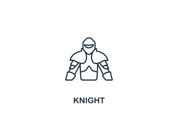 Knight Icon: A Versatile Graphic Design Asset for Modern Creative Projects