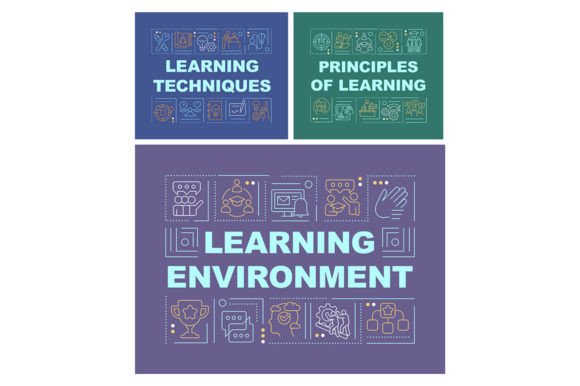 Principles of Learning Word Banners: A Graphic Template for Stronger Visuals