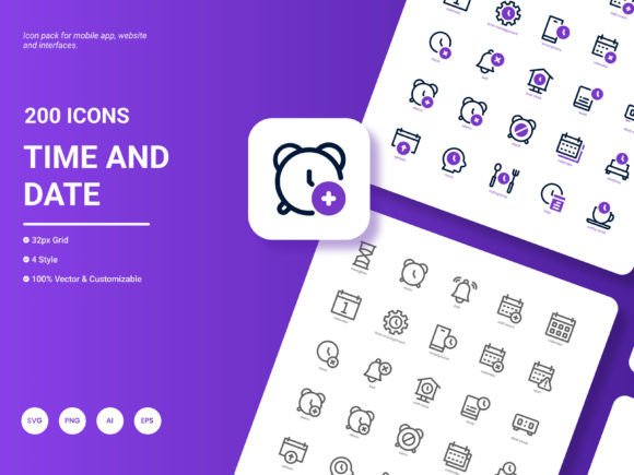 Time and Date Icon Pack Review